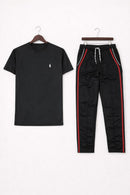 Raح Polo Half Fleece Shirt With Baggy Trouser