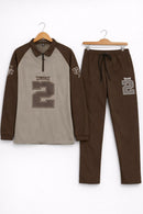 Raح Black 2 Full Fleece Track Suits